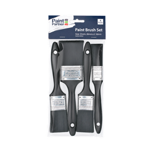 Paint Partner 4 Piece Paint Brush Set