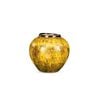 SOGA 21x22cm Ceramic Vase – Yellow