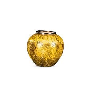 SOGA 21x22cm Ceramic Vase – Yellow