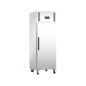 Polar G-series Upright Fridge White 537ltr - Commercial Solid Door Upright Fridges (dl899-a)