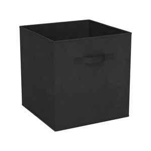 Flexi Storage Clever Cube 270 x 270 x 280mm Black Compact Fabric Insert - Black Black
