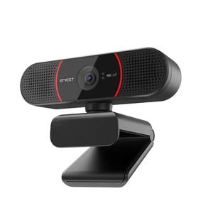 NNEOBA 4K USB Mini Webcam with Sony Sensor Autofocus Black