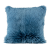 Naturally Sheepskins 45x45cm Teal Sheepskin Cushion Cover