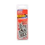 Zenith 10G x 30mm Galvanised Wafer Head Metal Screws - 20 Pack
