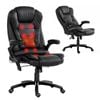 Artiss Ergonomic Massgae Office Chair With Heating Flip-up Arms Executive Gaming Chair Black