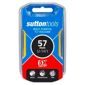 Sutton Tools 57mm TCT Multi-Purpose Seamless Holesaw