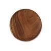 Anygleam Light Brown 4pcs Wooden Plate Serving Tray Food Kitchen Tableware