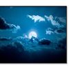 Image Of a Full Moon Night  Print 100% Australian Made 90x60cm  (Poster)