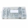 Digitel Stainless Steel 91x Hose Clamps Clips Adjustable Range Worm Gear Pipe Clamp Kit