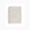 Miss April Pompom Pale Grey 80x55 Bath Mat