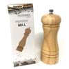 Salt And Pepper Grinder - Oak Wood Hand Mill - Adjustable Grain Size - Hand Mill