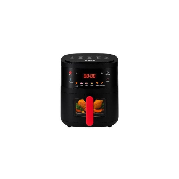 Mayalu Air Fryer 5L Capacity Digital Display, 6 Preset Modes, Black