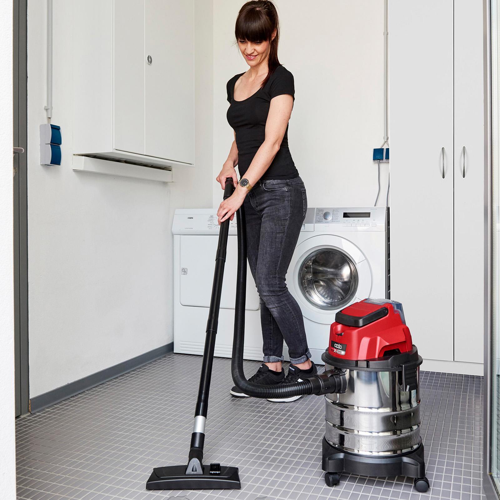 Ozito PXC 18V Wet And Dry Vacuum Cleaner Skin Only Bunnings