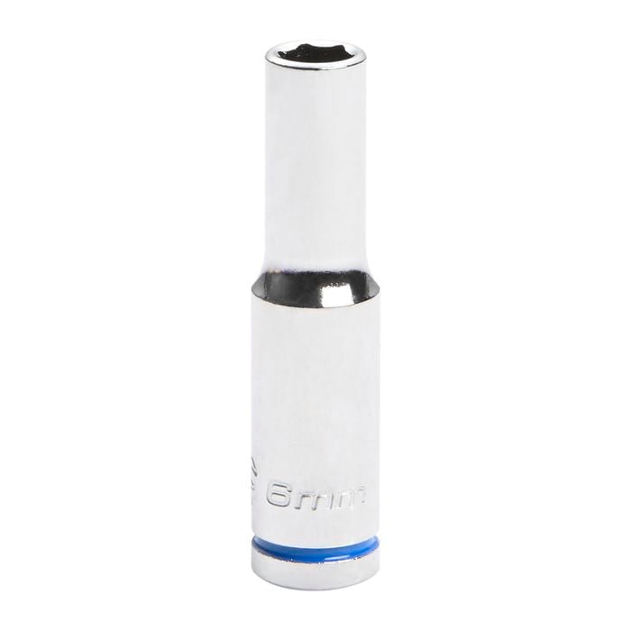 Kincrome 6mm 1/4" Square Drive Deep Socket