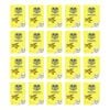 20x Spirax 163 Writing Book 33.5x24cm 64 Pages 24mm Dotted Thirds Yellow