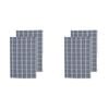 2x 2pc NF Home & Entertaining Essentials Greenland Tea Towel 25x18cm Solid Blue