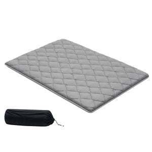 Vevor 2032 X 1372 X 89 Mm Japanese Tatami Mat Gray Full Size With Storage Bag Fastener For Dorm