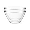 Bormioli Rocco 6pc Basic Glass Kitchen Mixing Bowl Set - 1.8l