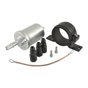 Calflow GM LS EFI Fuel Filter/Regulator Kit with Billet Aluminium Bracket & Fittings