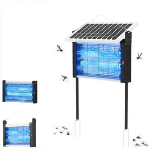 Advwin Solar Bug Zapper Outdoor - 3500V Mosquito Killer, Solar & Power Charging, for Garden, Yard, Patio, Camping