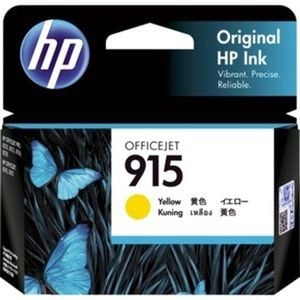 Hp 915 Original Inkjet Ink Cartridge - Yellow Pack - 315 Pages