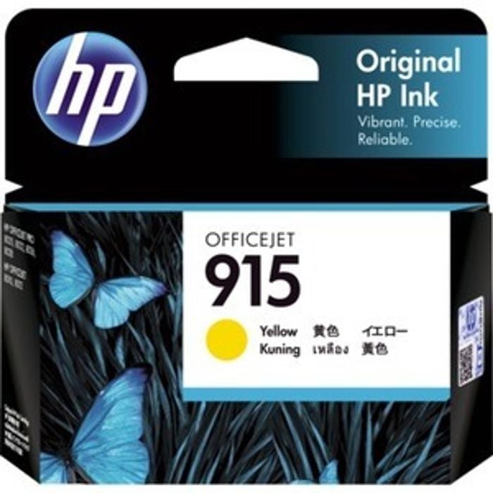 Hp 915 Original Inkjet Ink Cartridge - Yellow Pack - 315 Pages