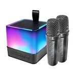 Mirabella Portable Karaoke Speaker with Microphones