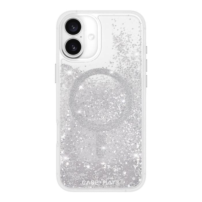 Case-Mate Waterfall MagSafe CaseFor iPhone 16 Plus - Silver