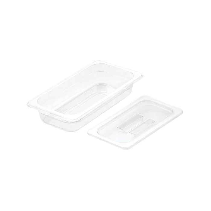 SOGA 65mm Clear GN Pan 1/3 with Lid