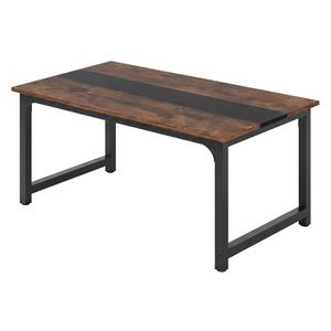 Levede Dining Table 4-6 Seater Industrial Rectangular 160cm Kitchen Restaurant