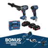 Bosch 18V Professional 2 Piece 2x5.0Ah Combo Kit 0615A5008N