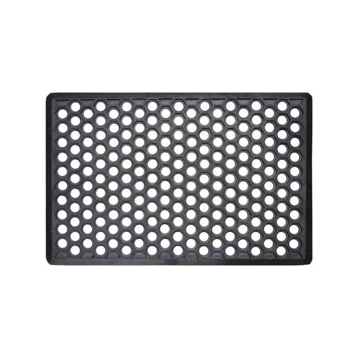 Trekka 400 x 600mm Black Honeycomb Rubber Mat