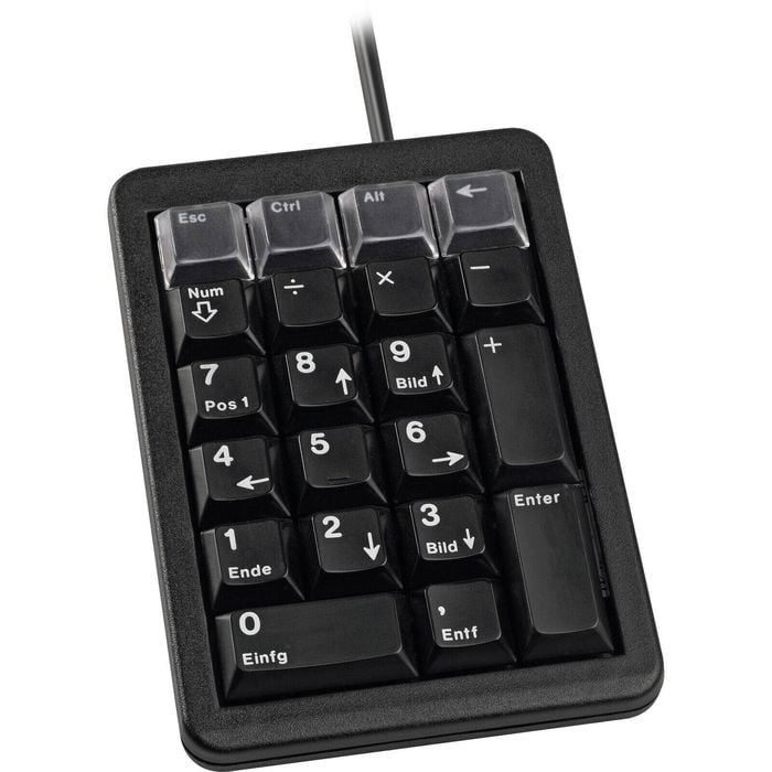 Cherry G84-4700 Keypad - Cable Connectivity - Usb Interface - English (us) - Black - Ml Keyswitch