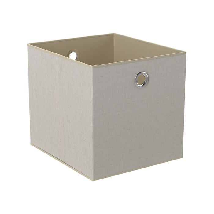 Flexi Storage Clever Cube 330 x 330 x 370mm Sandy White Premium Fabric Insert