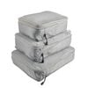 Catzon 3 Set Expandable Compression Packing Cubes for Travel-Grey