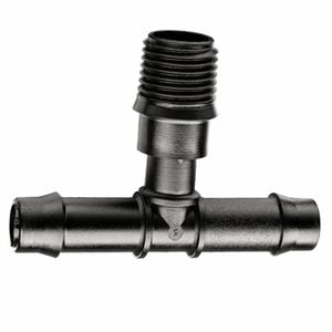 Pope 13mm Barbed x 15mm BSP Threaded Tee - 3 Pack