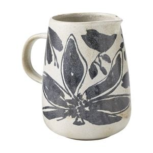 Ecology Midnight Floral Silhouette Water/drink Jug/pitcher Cecile 1.2l