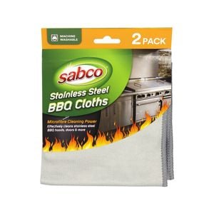 BBQ Stainless Steel Cloths 2 Pack