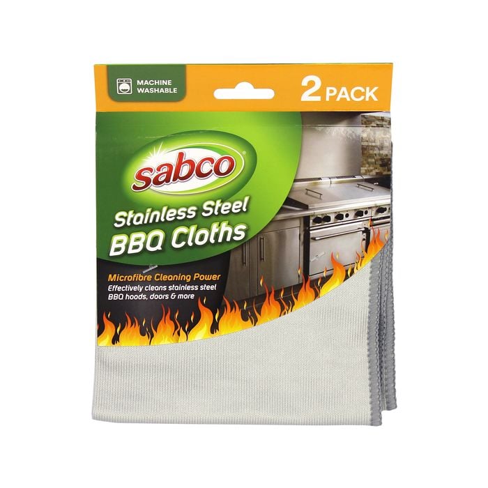 BBQ Stainless Steel Cloths 2 Pack