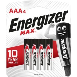 Energizer Max AAA Battery - 4 Pack