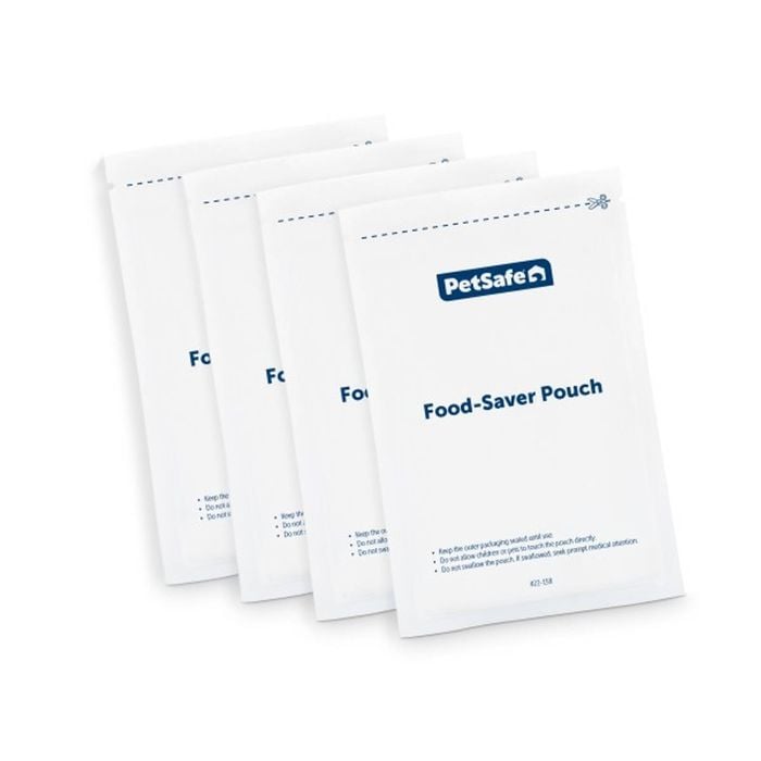 Food-saver Pouches For Flexfeed Automatic Pet Feeder, 4pk