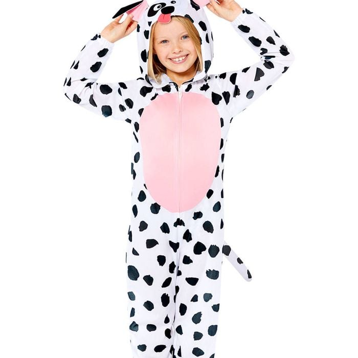 Spotty Kids Dalmatian Onesie Costume - 10-12