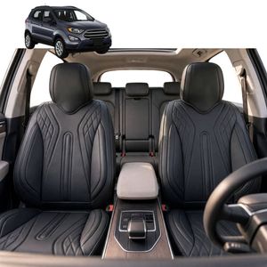 Australian Goose Front Seat Covers for Ford EcoSport 2012 - 2020 - PU Leather, Black (2pc)