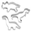 Appetito Stainless Steel Cookie Cutters Set 3 - Dinosaur