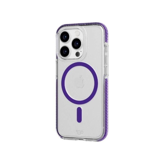 Tech21 Evocrystal W/ Magsafe Case For Apple Iphone 15 Pro - Amethyst