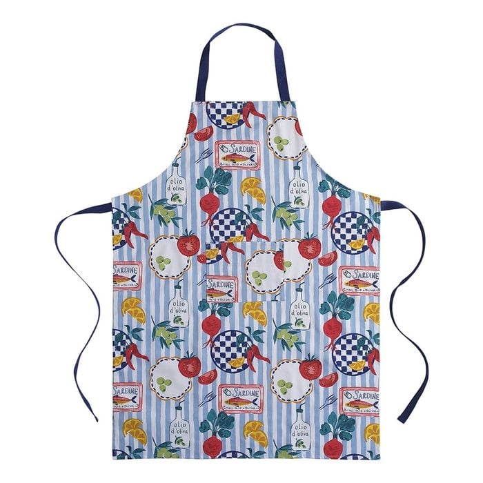 Porto Cucina Cotton 92.5cm Apron Kitchen Cooking w/ Pocket