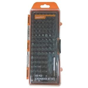 Craftright Screwdriver Bit Set 100pc