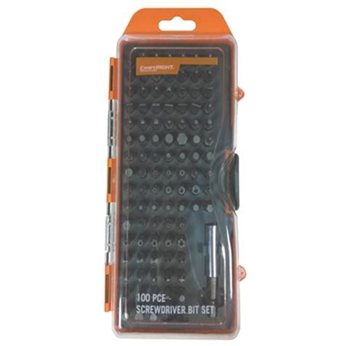 Craftright Screwdriver Bit Set 100pc