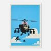 Galrie Banksy Happy Choppers Art Print - 2003 Limited Edition for Home Decor, Poster Only, A3 30 x 42cm (12 x 16inch)