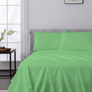 LINENOVA 2000TC Bamboo Blend Sheet Set-Avocado Double